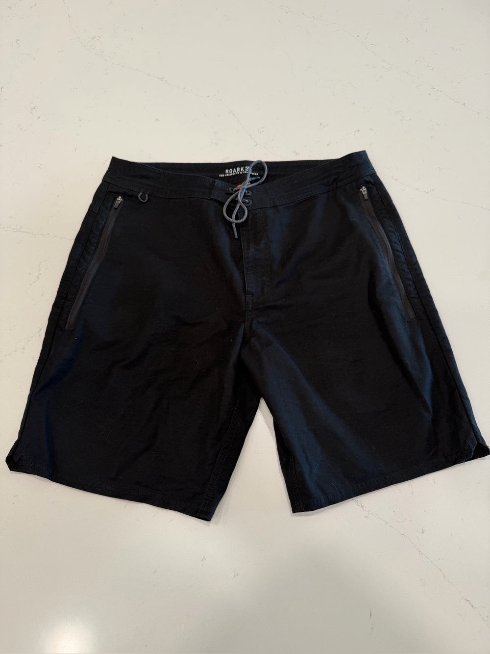 Roark Men’s Layover 2.0 Black Hybrid Shorts - 32